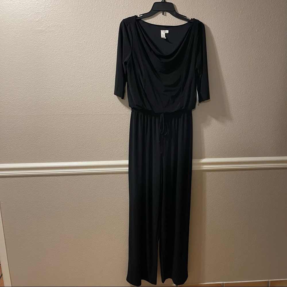 Emma & Michele Black Romper Jumpsuit Size Medium